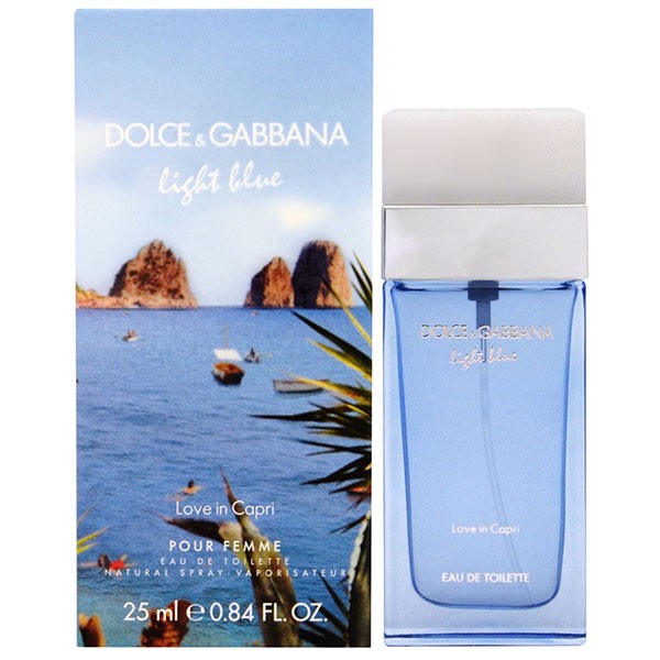 Dolce & Gabbana Light Blue Love In Capri Eau de Toilette Spray, formato 50 ml