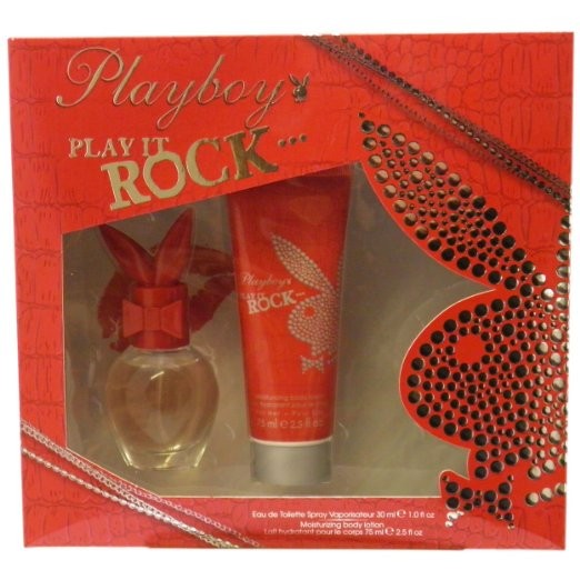 Playboy Play It Rock Set (Eau De Toilette 30ml Spray + Body Lotion 75ml)