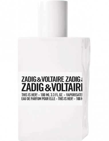 Zadig & Voltaire This is Her! Eau de Parfum 100 ml spray - TESTER 