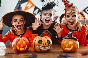 Trucchi di Halloween per bambini: X make-up horror fai da te 